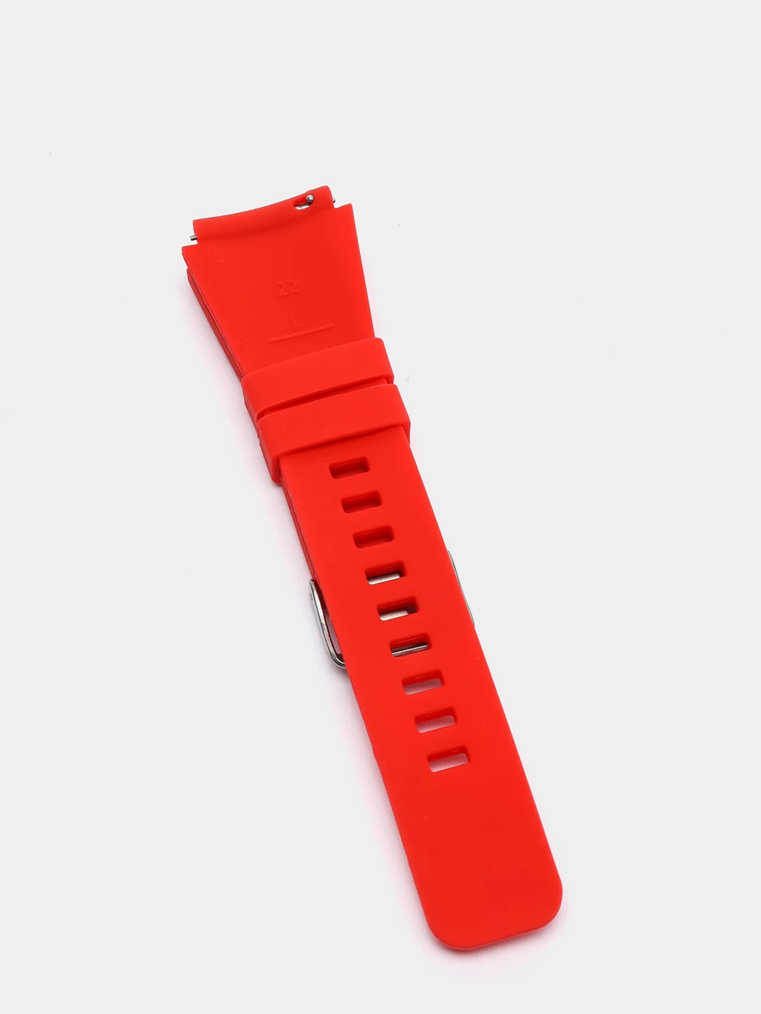 Красный силиконовый ремешок, 22 мм, для Samsung Gear S3, Huawei Watch GT 4, Watch GT 2, 46 мм