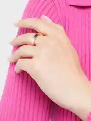 Золотой обручальное кольцо широкое/широкое кольцо без вставок, Xuping