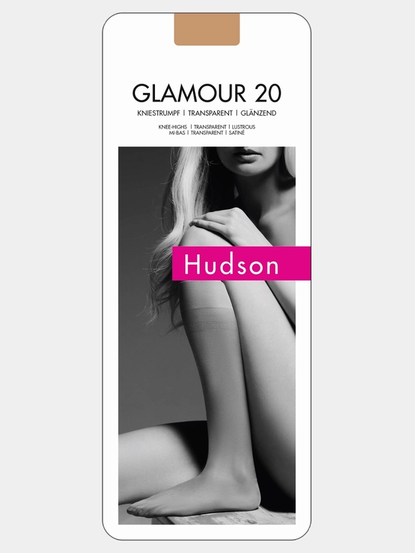 Гольфы эластичные с трехзонными манжетами GLAMOUR 20 ден от Hudson
