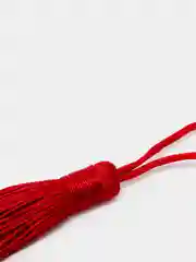 Багровый кисточка декоративная для рукоделия, 12 см