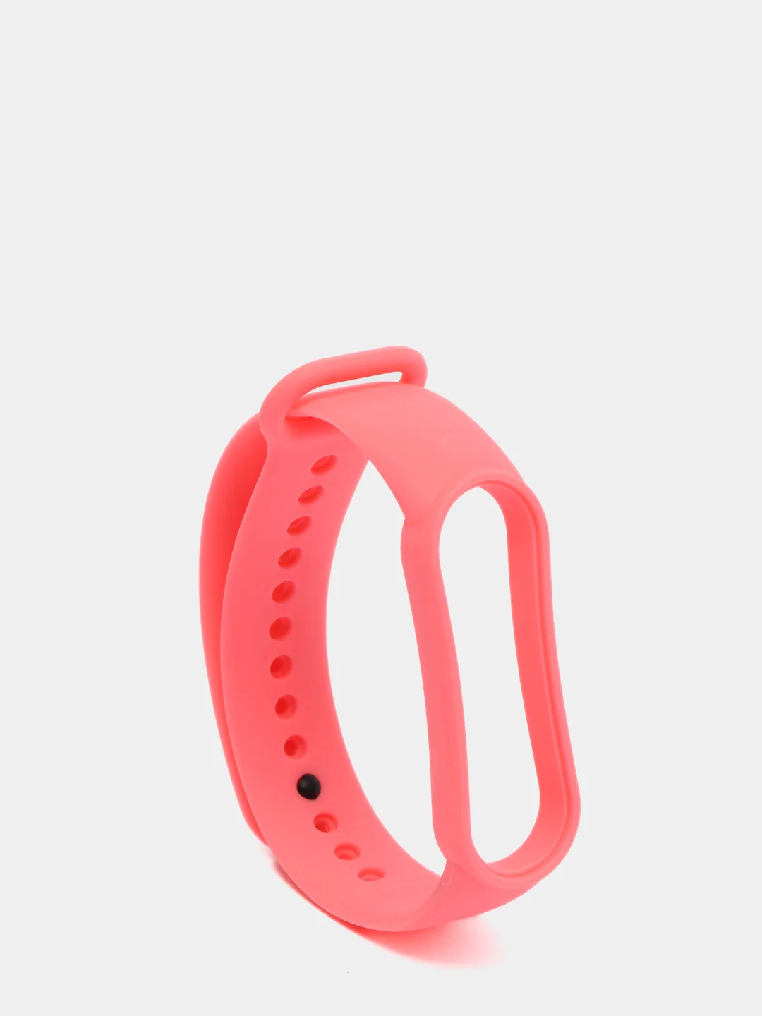 Розовый спортивный ремешок для Xiaomi Mi Band 5 6 браслет силиконовый ксяоми ми банд фитнес часы
