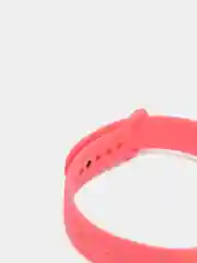 Розовый спортивный ремешок для Xiaomi Mi Band 5 6 браслет силиконовый ксяоми ми банд фитнес часы