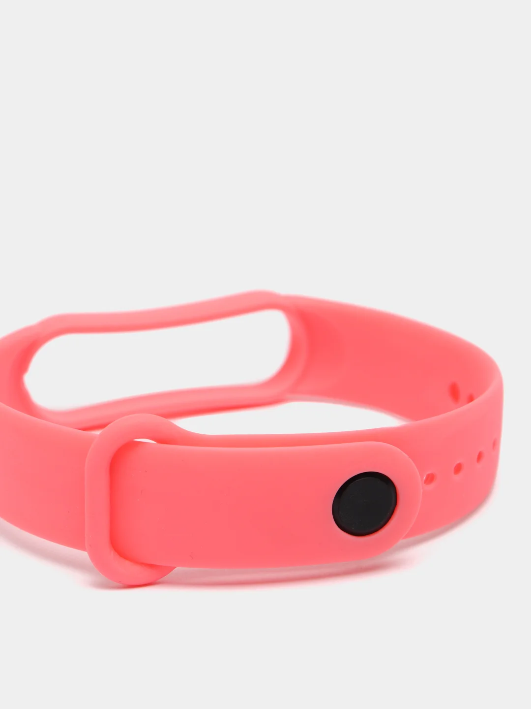Розовый спортивный ремешок для Xiaomi Mi Band 5 6 браслет силиконовый ксяоми ми банд фитнес часы