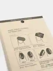 Черный накладные ногти