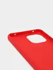 Алый чехол Mi 11 Lite, Xiaomi 11 Lite 5G NE, Сяоми 11 Лайт 5G НЕ, силиконовый цветной матовый