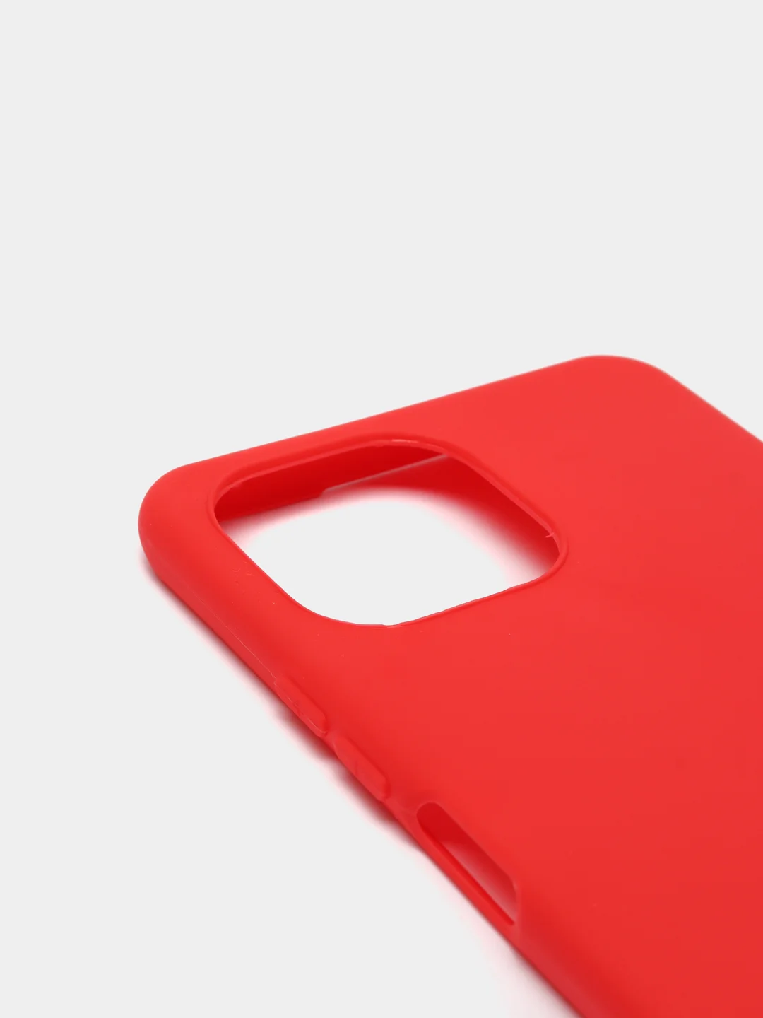 Алый чехол Mi 11 Lite, Xiaomi 11 Lite 5G NE, Сяоми 11 Лайт 5G НЕ, силиконовый цветной матовый