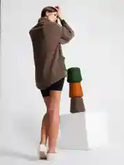 Бежевый меланж свитер ecopooh "Комо"