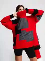 Алый свитер ecopooh "Комо"