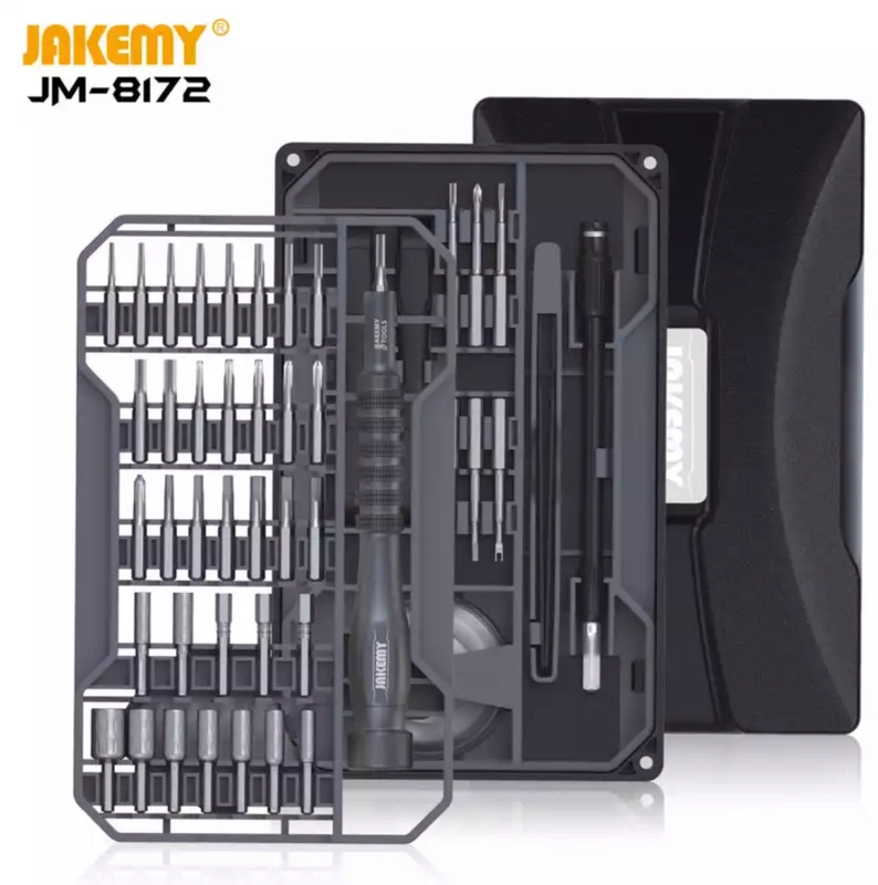Набор JAKEMY JM8172 с магнитными отвертками S2 для ремонта электроники