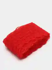 Коралловый меланж кружевная лента. Капрон. Кружево