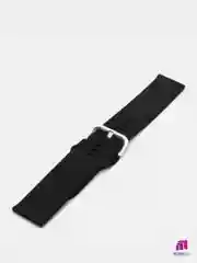 Черный силиконовый ремешок универсальный для Xiaomi Amazfit Bip/ Samsung/Huawei, 20 мм, с кнопкой