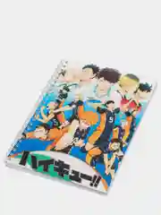 Тетрадь в клетку "HAIKYUU", 48 листов, на кольцах, с принтом