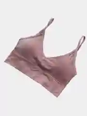 Розовый топ женский базовый, спортивный, бюстгальтер, топ кроп