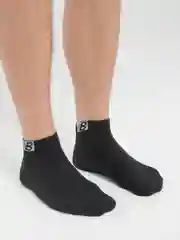 Черный мужские носки короткие
