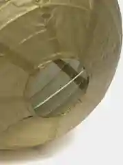 Золотой шар-фонарик бумажный для декора
