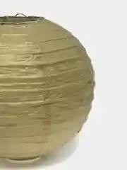 Золотой шар-фонарик бумажный для декора