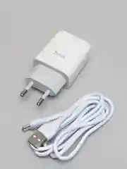 Cетевое зарядное устройство Hoco C72A, Micro-USB, Type-C, iPhone, 1 USB