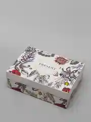 Коробка складная "Цветы", 21 х 15 х 7 см, к 8 марта