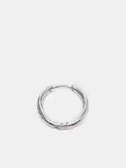 Серебряный серьги унисекс, 4 вида