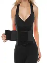 Желтый утягивающий пояс-корсет из неопрена для похудения Hot Shapers Belt Power