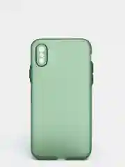 Голубой чехол для iPhone 11, 7, 8, 7+, 8+, XR, 12, 12 Pro, 13, 13 Pro  матовый, мягкий
