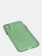 Голубой чехол для iPhone 11, 7, 8, 7+, 8+, XR, 12, 12 Pro, 13, 13 Pro  матовый, мягкий