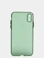 Голубой чехол для iPhone 11, 7, 8, 7+, 8+, XR, 12, 12 Pro, 13, 13 Pro  матовый, мягкий