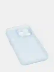 Голубой чехол для iPhone 11, 7, 8, 7+, 8+, XR, 12, 12 Pro, 13, 13 Pro  матовый, мягкий