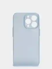 Голубой чехол для iPhone 11, 7, 8, 7+, 8+, XR, 12, 12 Pro, 13, 13 Pro  матовый, мягкий