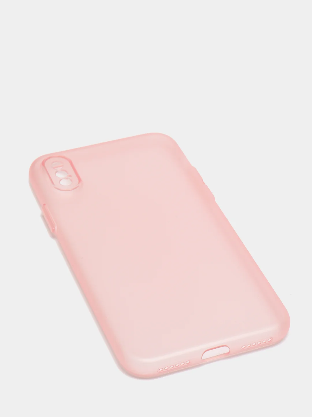 Розовый чехол для iPhone 11, 7, 8, 7+, 8+, XR, 12, 12 Pro, 13, 13 Pro  матовый, мягкий