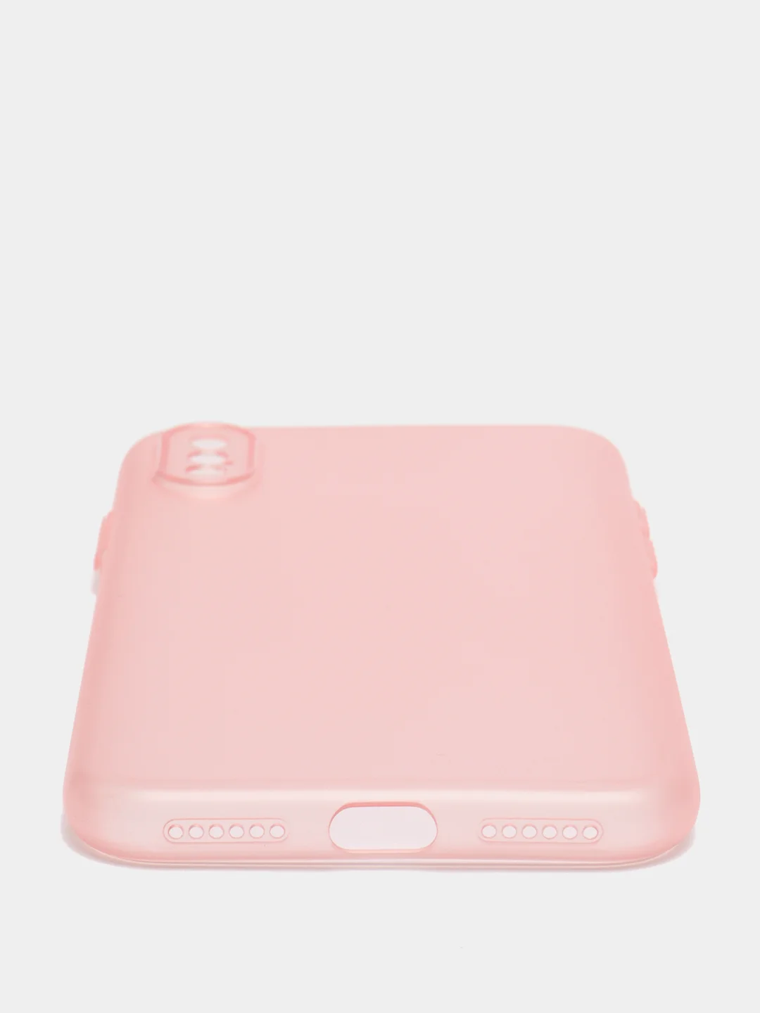 Розовый чехол для iPhone 11, 7, 8, 7+, 8+, XR, 12, 12 Pro, 13, 13 Pro  матовый, мягкий