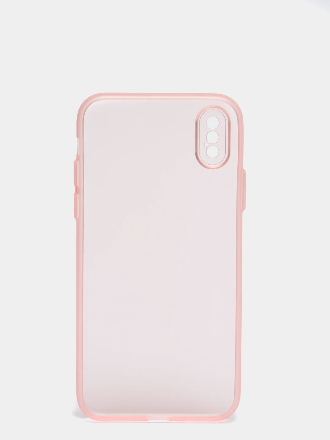 Розовый чехол для iPhone 11, 7, 8, 7+, 8+, XR, 12, 12 Pro, 13, 13 Pro  матовый, мягкий