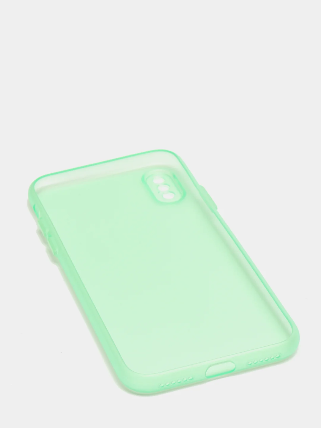 Мятный чехол для iPhone 11, 7, 8, 7+, 8+, XR, 12, 12 Pro, 13, 13 Pro  матовый, мягкий