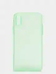 Мятный чехол для iPhone 11, 7, 8, 7+, 8+, XR, 12, 12 Pro, 13, 13 Pro  матовый, мягкий