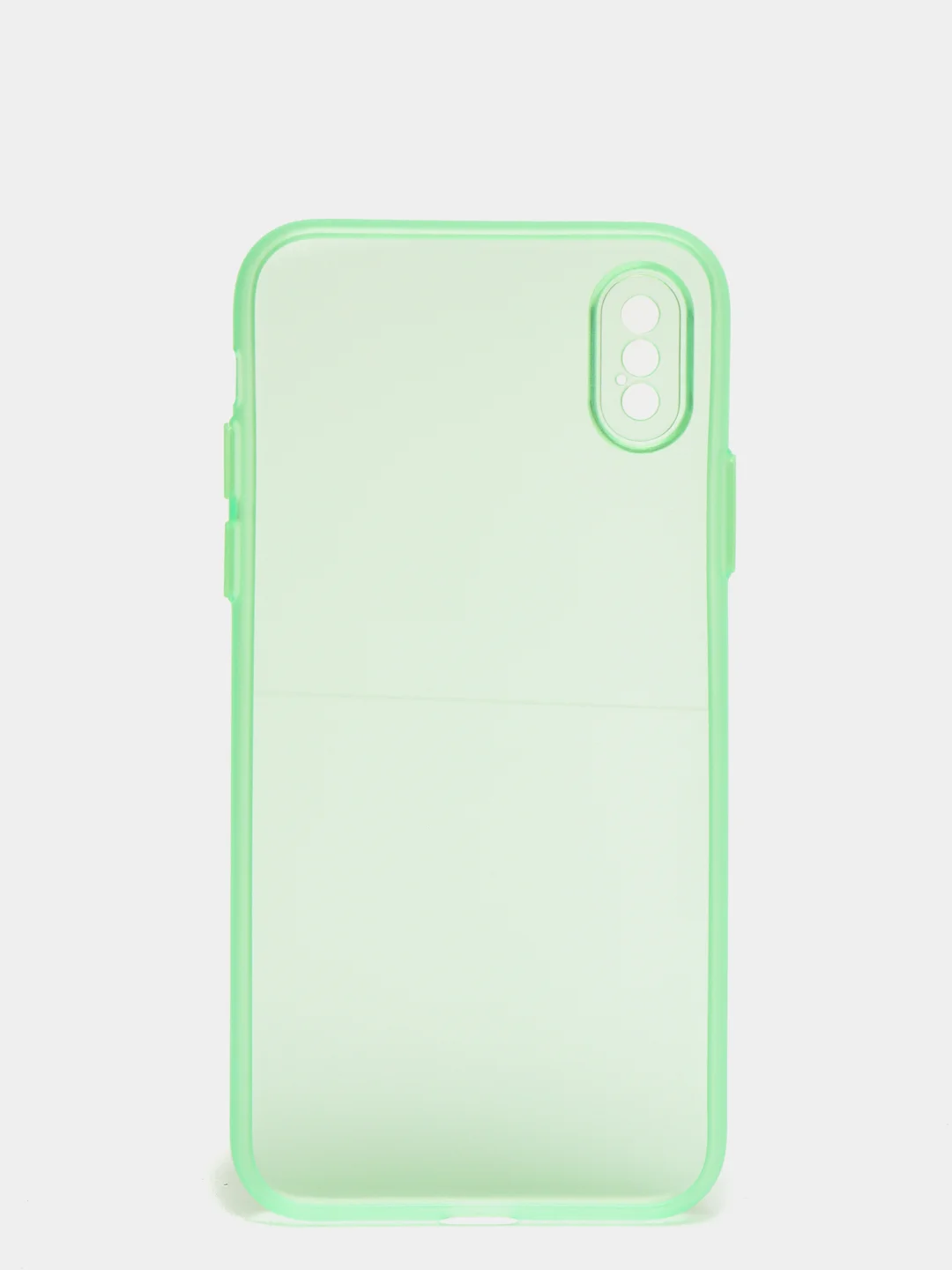 Мятный чехол для iPhone 11, 7, 8, 7+, 8+, XR, 12, 12 Pro, 13, 13 Pro  матовый, мягкий