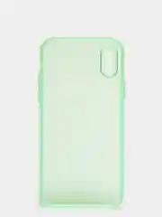 Мятный чехол для iPhone 11, 7, 8, 7+, 8+, XR, 12, 12 Pro, 13, 13 Pro  матовый, мягкий