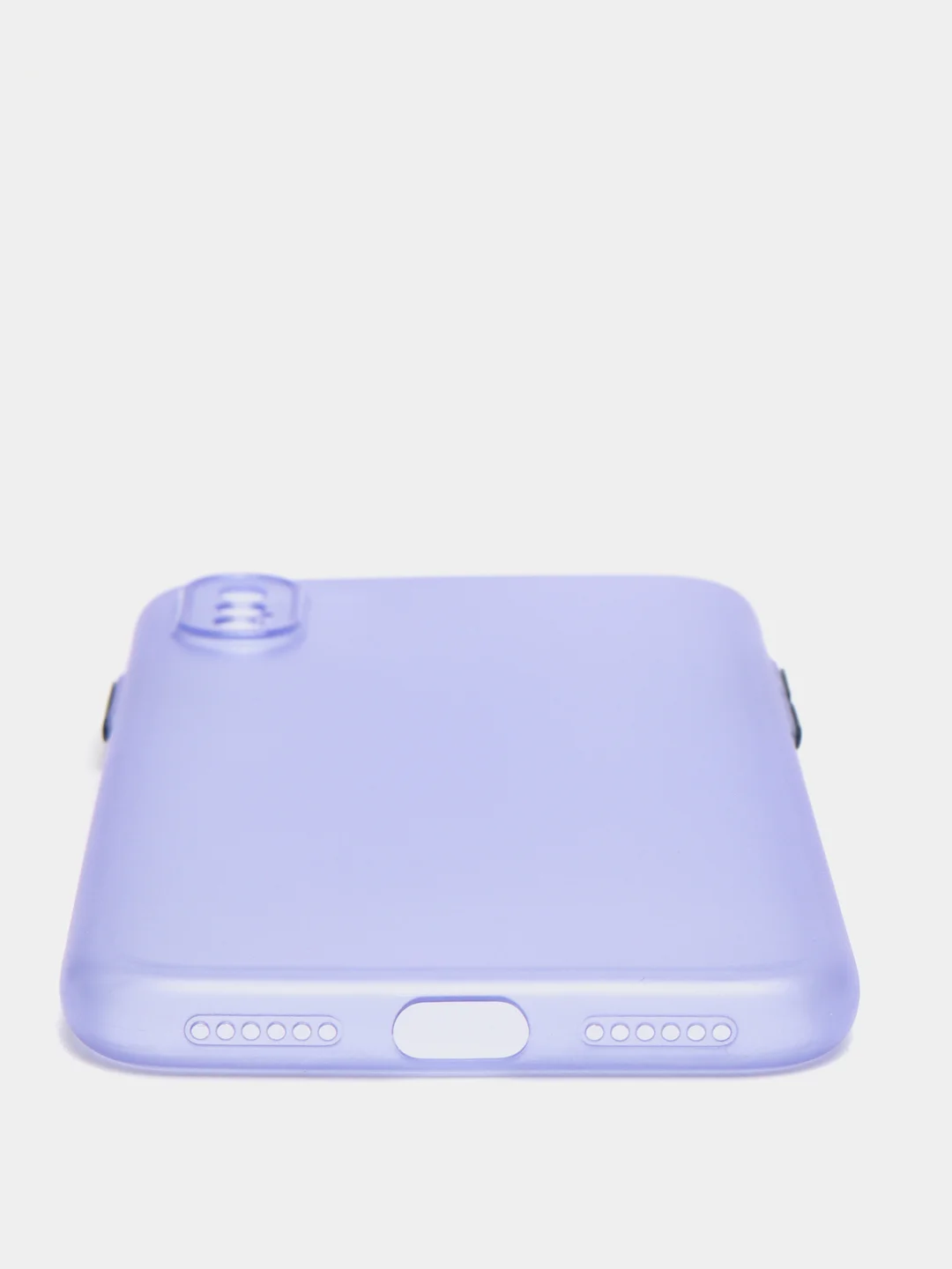 Лавандовый чехол для iPhone 11, 7, 8, 7+, 8+, XR, 12, 12 Pro, 13, 13 Pro  матовый, мягкий