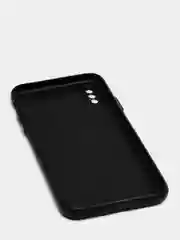 Черный чехол для iPhone 11, 7, 8, 7+, 8+, XR, 12, 12 Pro, 13, 13 Pro  матовый, мягкий