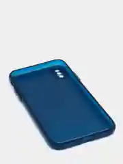 Темно-синий чехол для iPhone 11, 7, 8, 7+, 8+, XR, 12, 12 Pro, 13, 13 Pro  матовый, мягкий