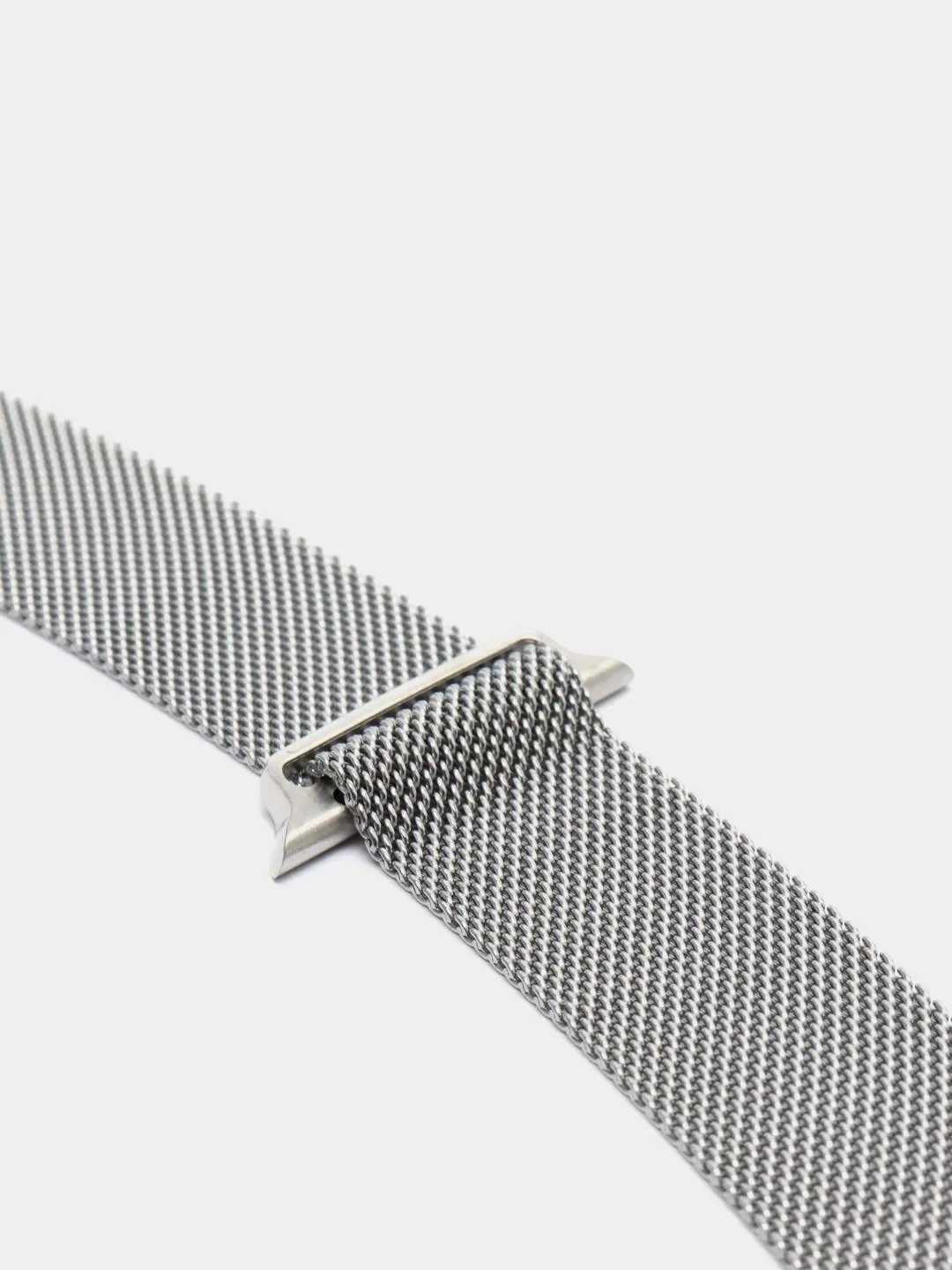 Серебряный ремешок для Apple Watch миланская петля 42/44 мм