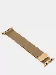 Золотой ремешок для Apple Watch миланская петля 42/44 мм
