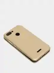 Золотой чехол-книжка на Xiaomi Redmi 6