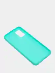 Бирюзовый чехол Samsung Galaxy A02s силиконовый