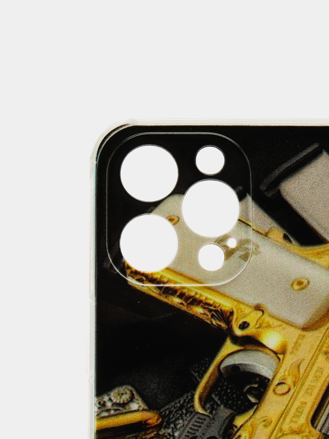 Золотой чехол iPhone 12 / 12 Pro, 12 Pro Max, 12 Mini чехол силиконовый с рисунком