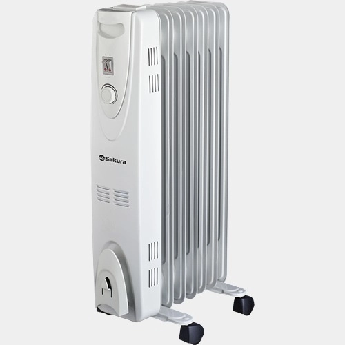Маслорадиатор Sakura SA-0377G, 1500 Вт