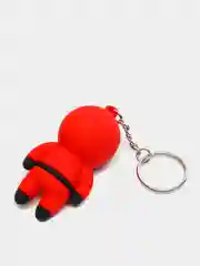 Брелок "Игра в кальмара" из резины