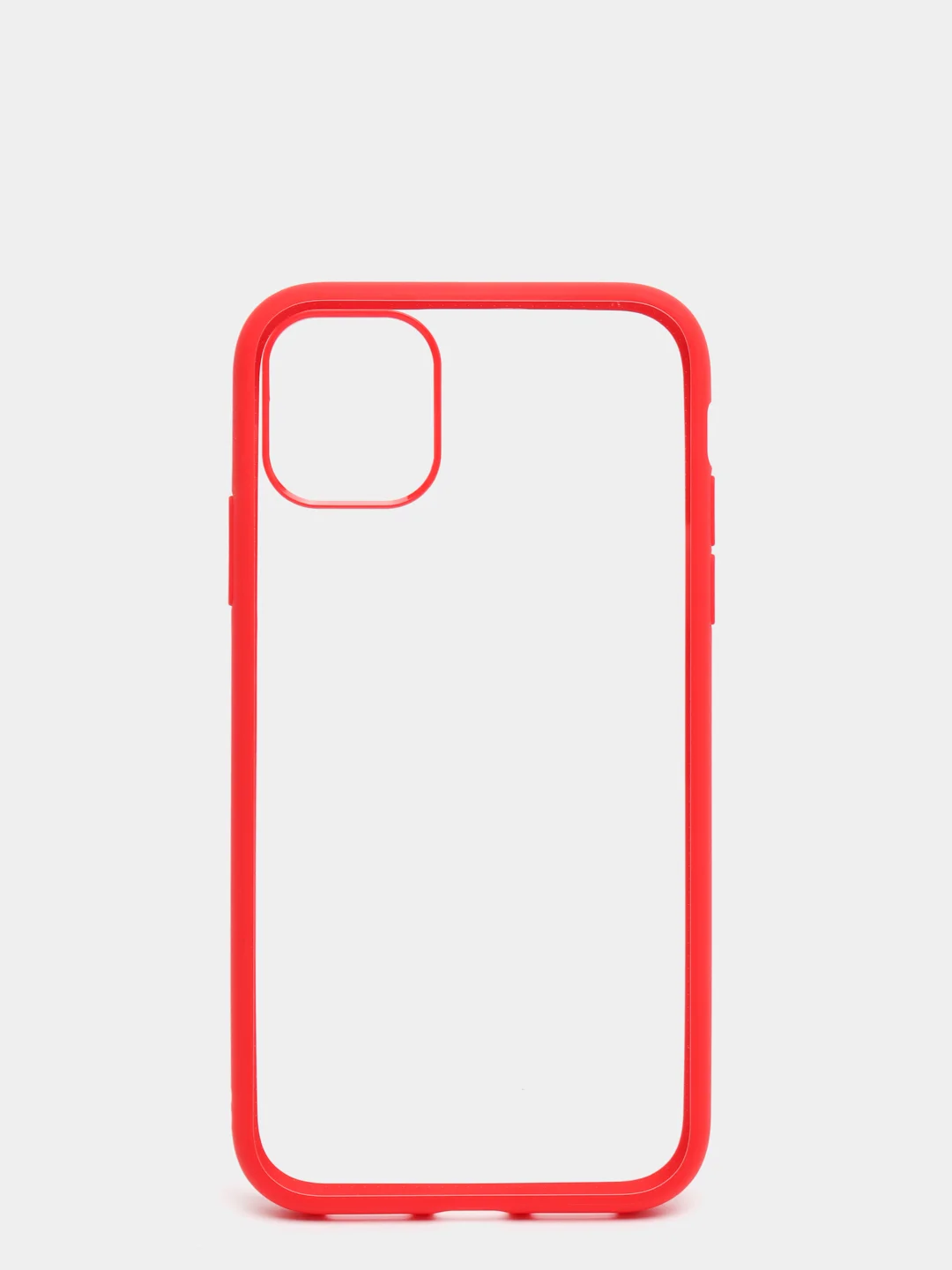 Красный противоударный, прозрачный чехол на iPhone 11 / 11 Pro / 11 Pro Max