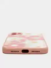 Розовый чехол iPhone 11 с принтом