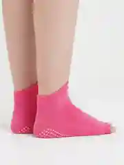Коралловый носки короткие, спортивные, для йоги
