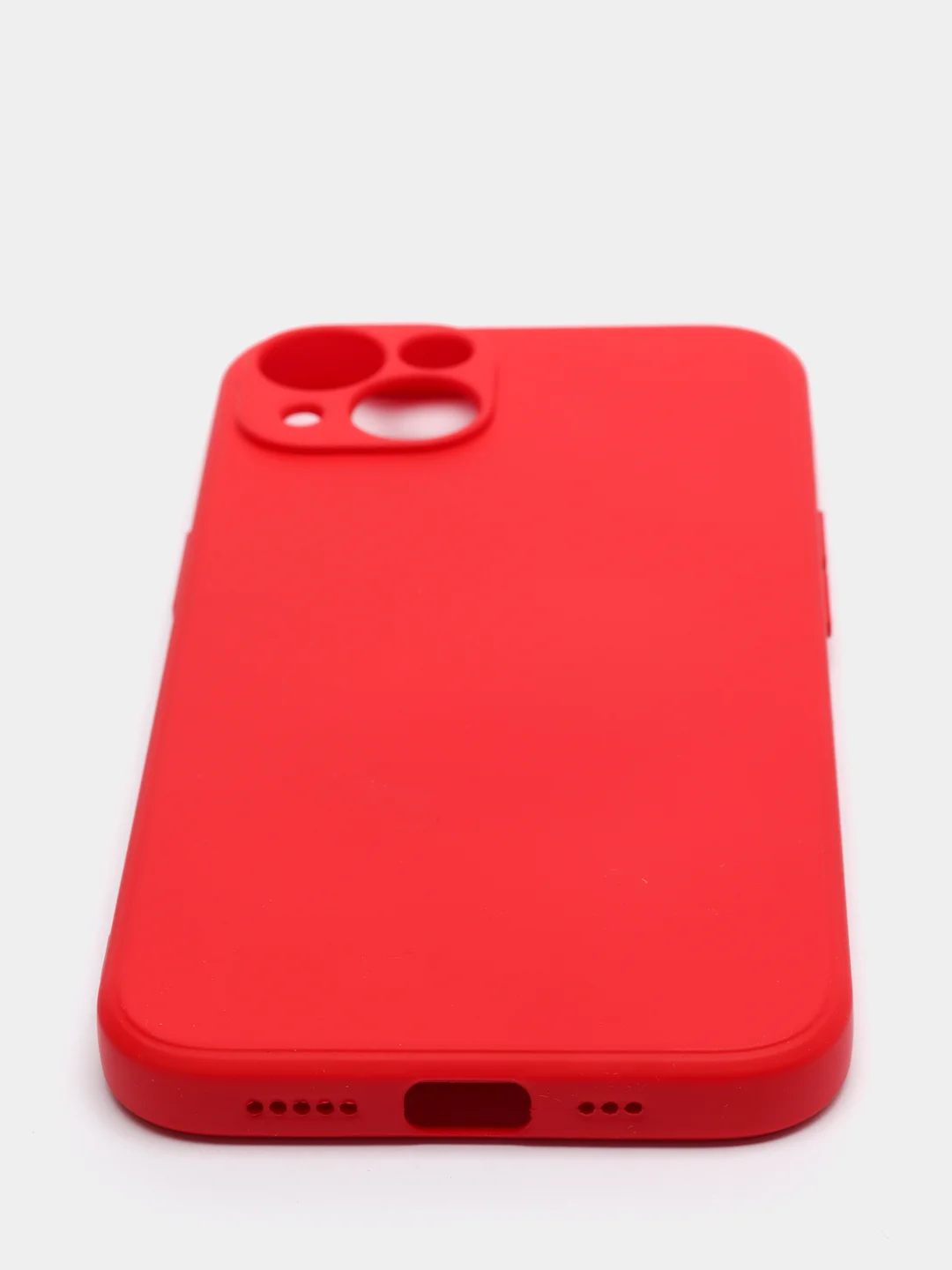 Красный чехол с защитой камеры и мягкой подкладкой для iPhone 13 / 13 Pro / 12 Pro, 12 Pro Max, 11